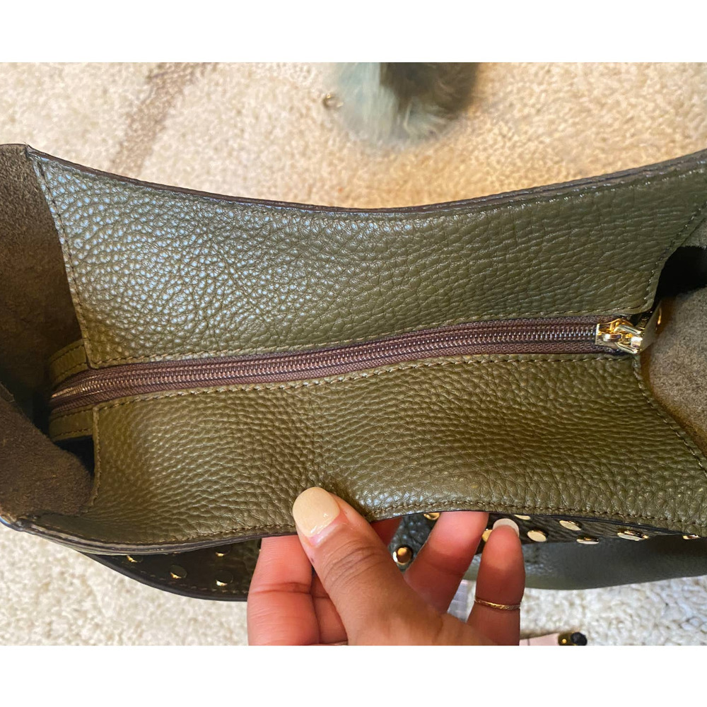 Rebecca Minkoff Taupe Pebbled Purse - Picture 8 of 10
